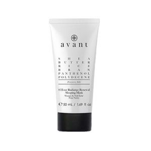 Avant- 8 hour radiance renewal sleep mask.